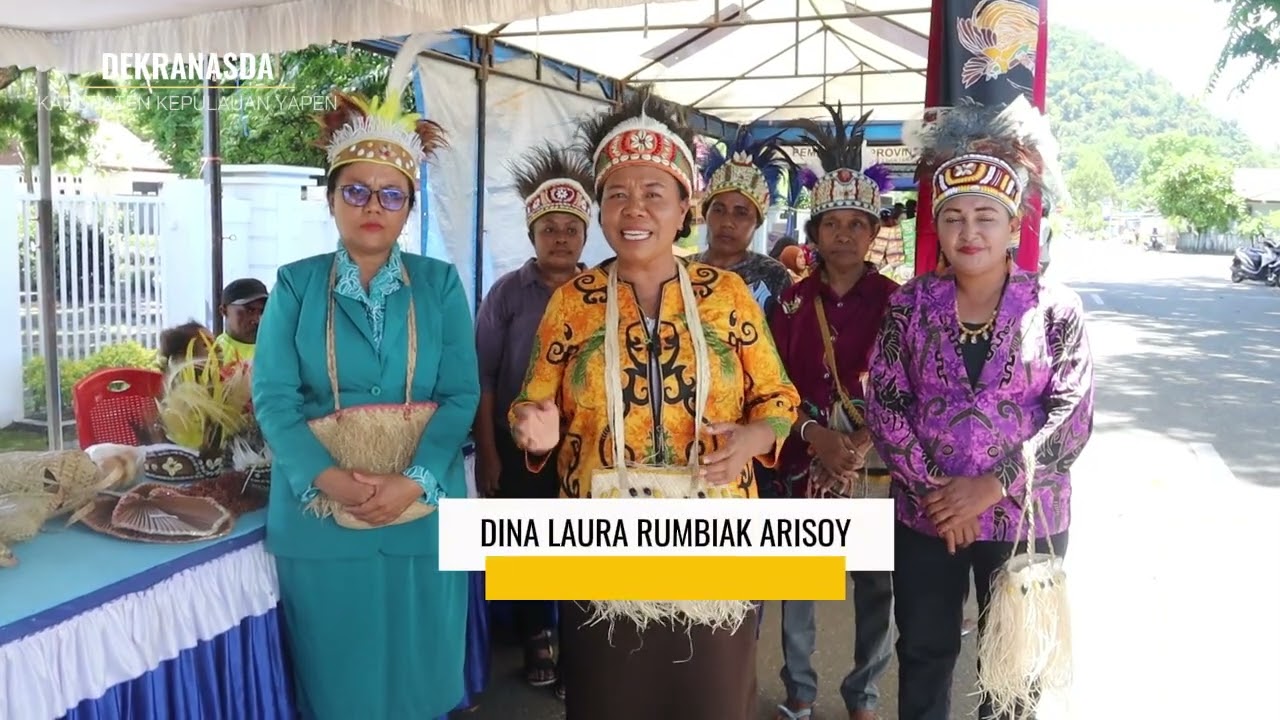 Pameran dan UMKM oleh Dekranasda Yapen Tahun 2026
