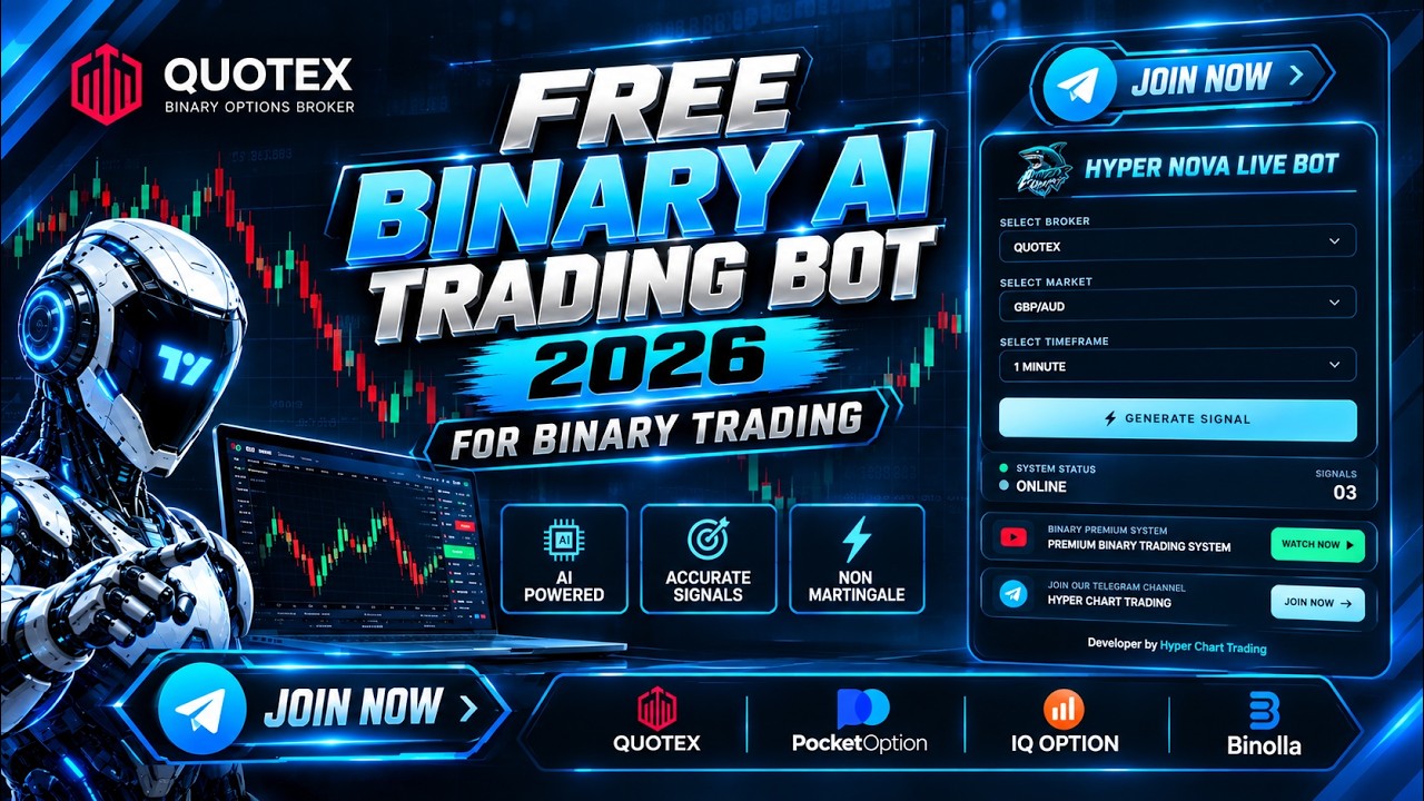 This FREE Binary Bot Is Worth Trying 🔥| AI-Powered Trading Tool for Quotex & Pocket Option 2026