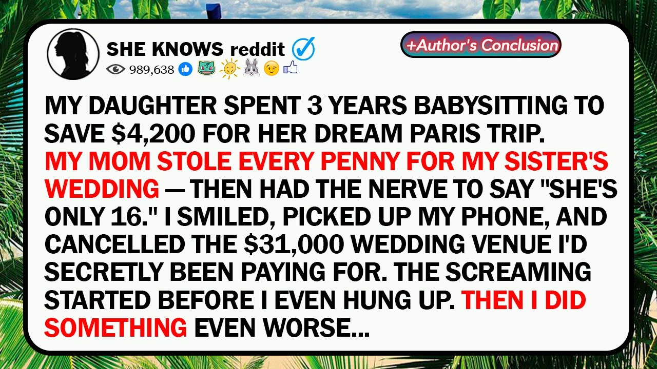 My Mom Stole Every Penny For My Sister's Wedding — Then Had The Nerve To Say 