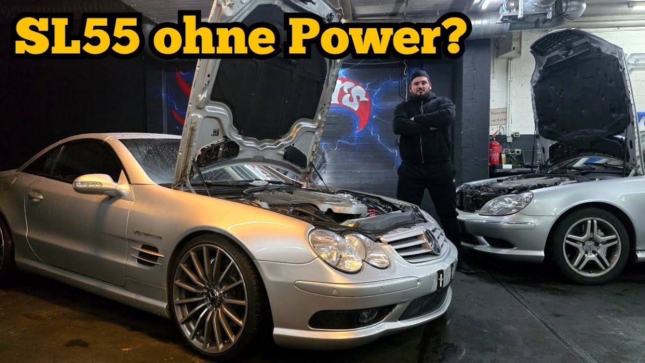 Zwei mal 55 AMG Kompressor! BMW 5er mit kuriosem Schaden! Werkstattrundgang