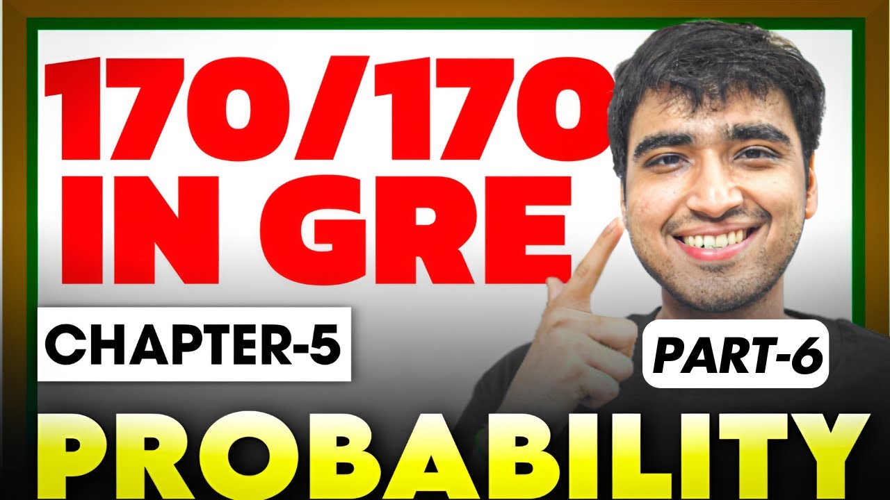 Ch:5 Pt-6 | GRE Test & GMAT 2024 Prep | Real GRE Exam Questions for a Perfect 170 in GRE Quant