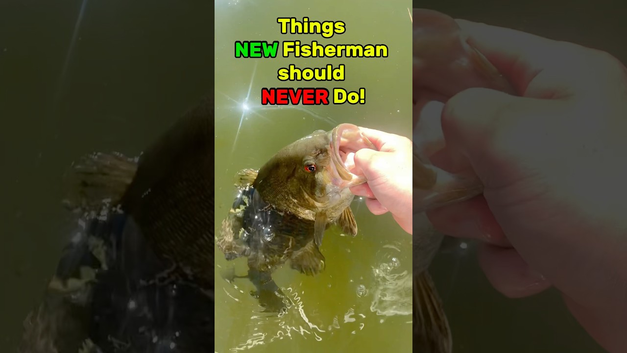 New Fisherman Top 5 mistakes! (For Beginners)