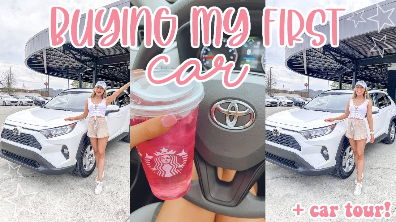 Buying My First Car! + Empty Car Tour | Toyota RAV4 | Lauren Norris