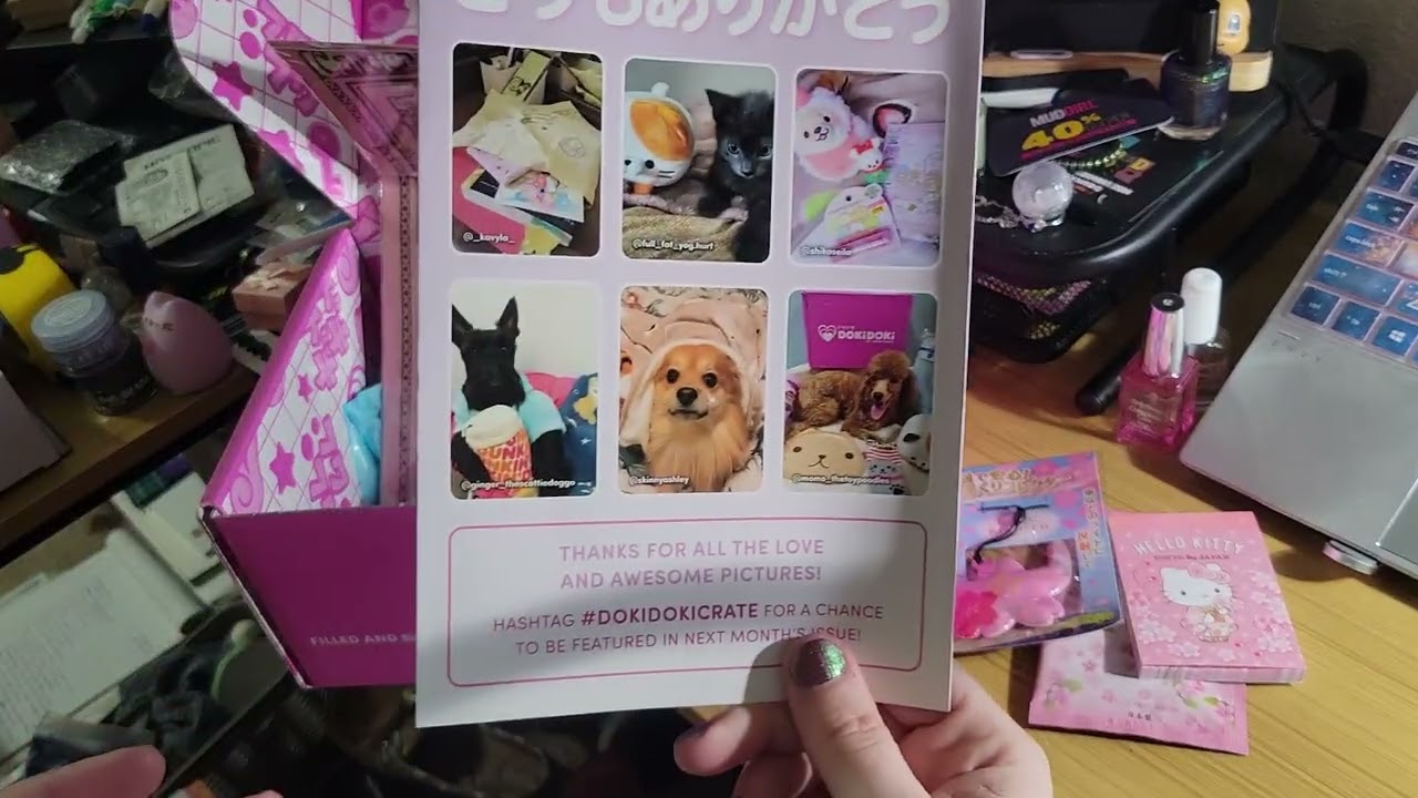 Doki Doki Crate June 2022 unboxing
