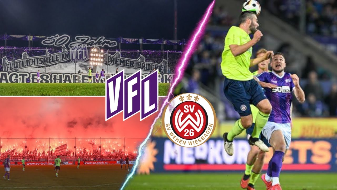 VFL Osnabrück vs. SV Wehen Wiesbaden | PYRO & CHOREO | 3.Liga Highlight