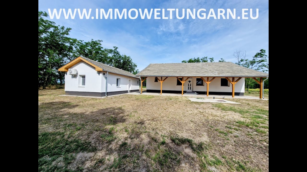 65 Million Huf ca. 165 000 Eur - Landhaus mit 3 Zimmern mit Gästehäuschen IN UNGARN ID:1481