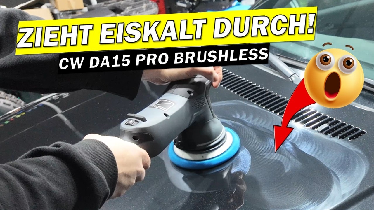 Da bleibt nichts stehen! So viel Power! 🔥 Chemicalworkz DA15 Pro Brushless Exzenter Poliermaschine