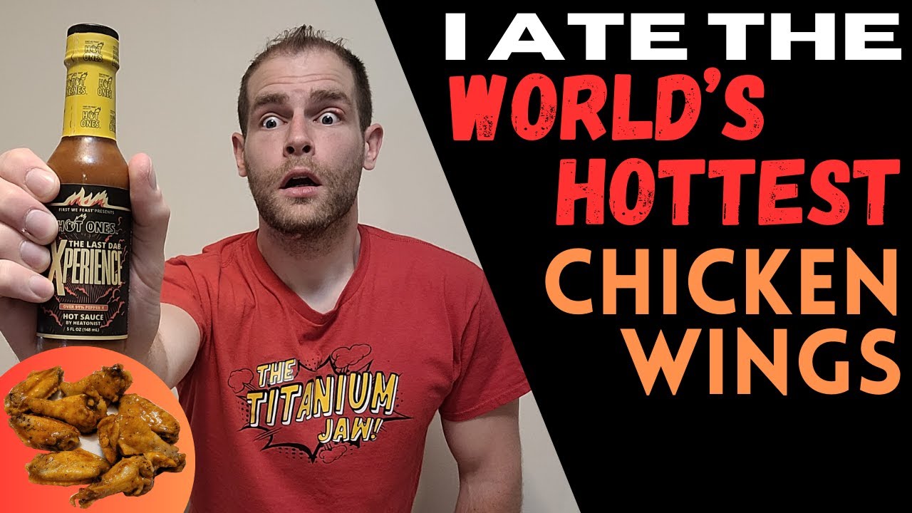 I ATE THE WORLD'S HOTTEST CHICKEN WINGS | Pepper X Hot Sauce Taste Test