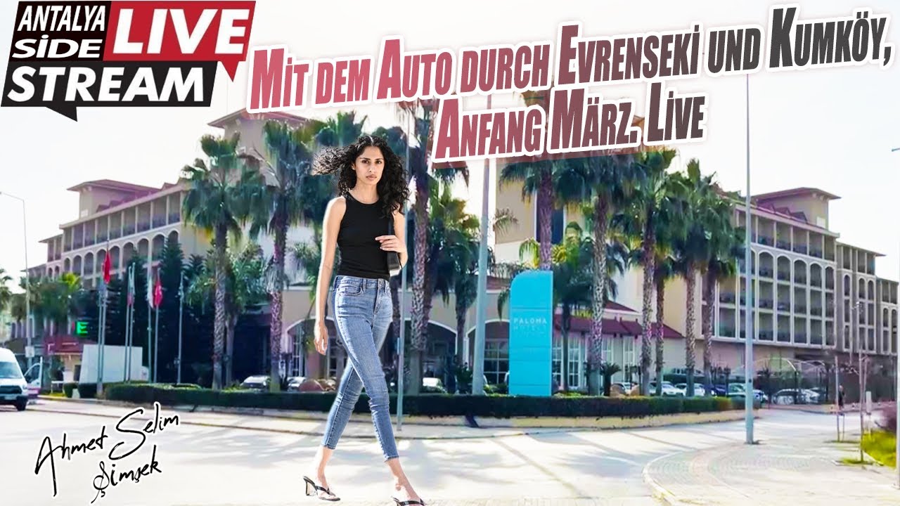 Mit dem Auto durch Evrenseki und Kumköy, Anfang März. Live