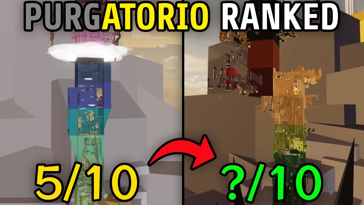 КАЖДАЯ БАШНЯ ЧИСТИЛИЩА ОТ ХУДШЕГО К ЛУЧШЕМУ (EToH roblox)