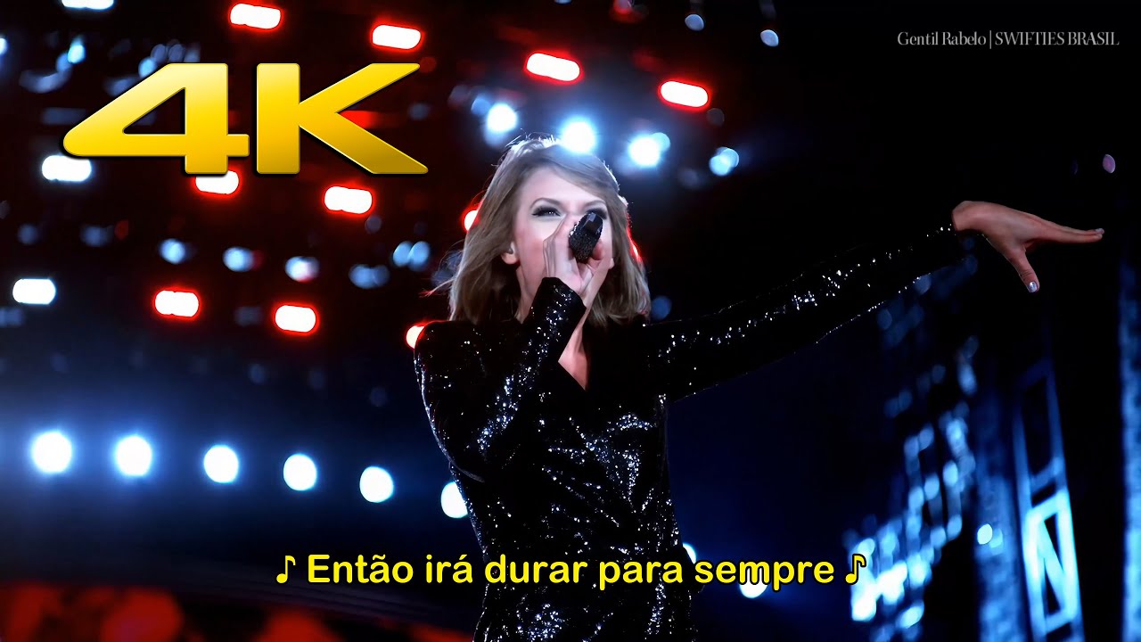 Taylor Swift - Blank Space Legendado 4K (Live 1989 World Tour)