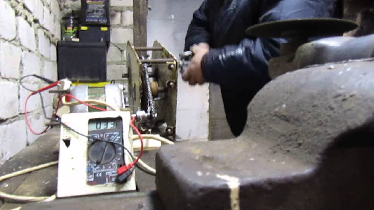 Генератор для ветряка из асинхронного двиготеля часть 3.из 3 х.