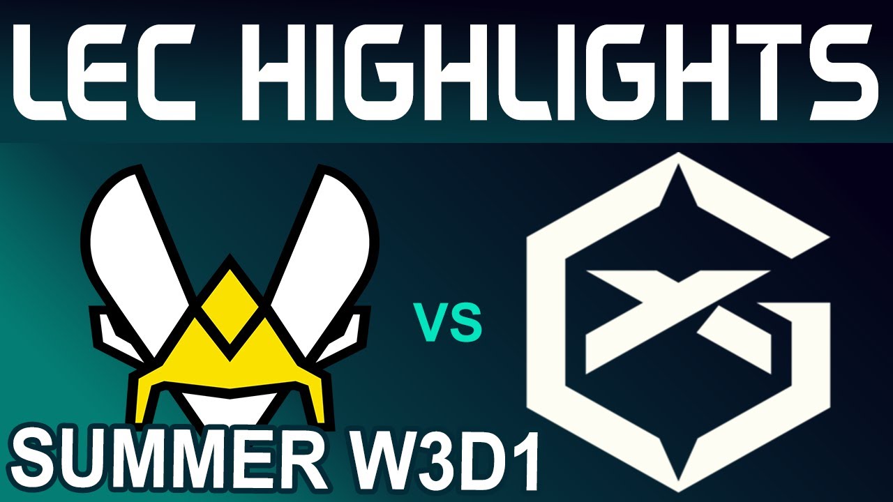 VIT vs GX Highlights LEC Summer 2024 Team Vitality vs GIANTX by Onivia