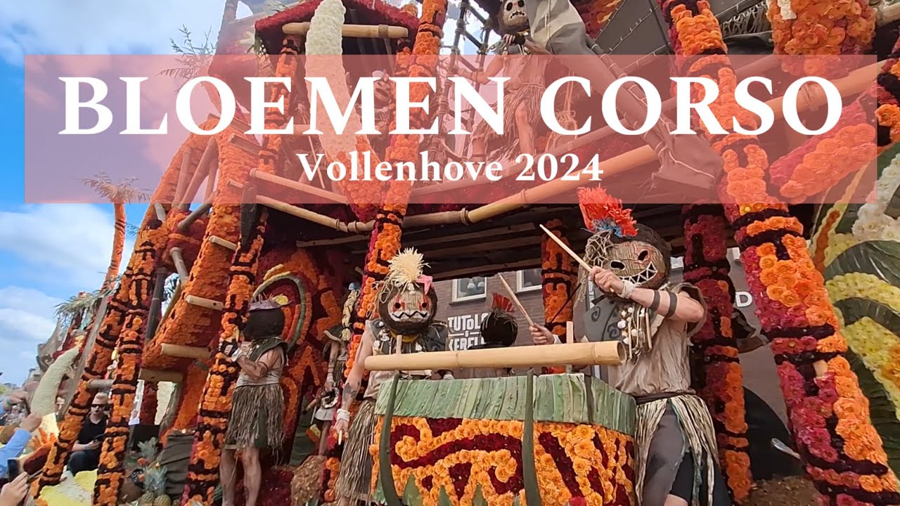 BLOEMEN CORSO VOLLENHOVE 2024!🌸 | Bloemen prikken & de parade kijken | DewiDenice