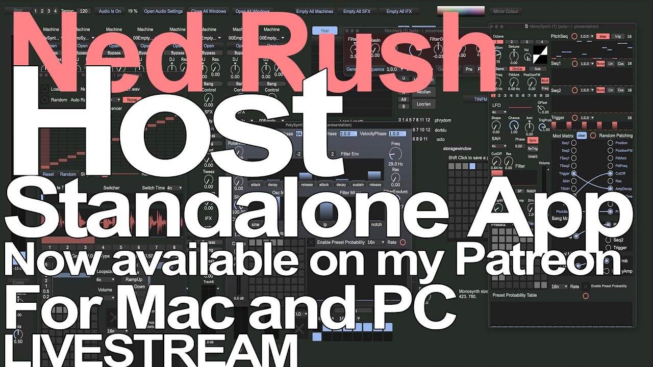 Ned Rush Live - Host Standalone App Download on Patreon