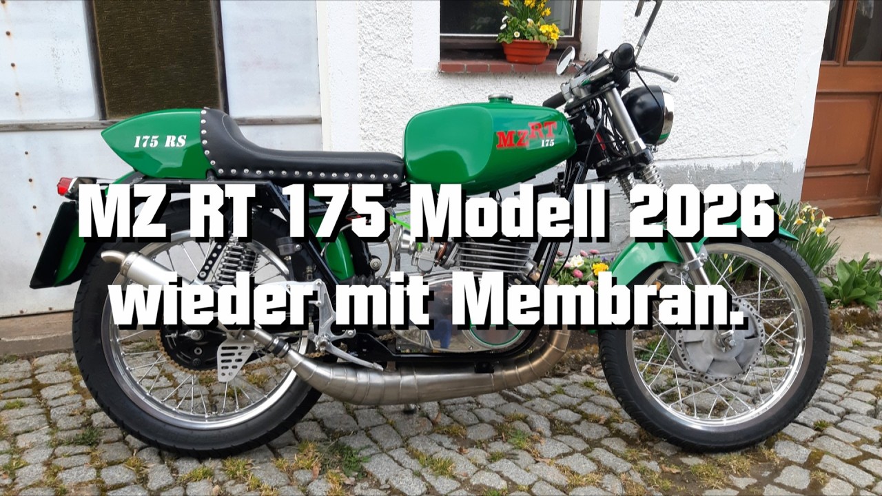 MZ RT 175 Modell 2026 mit Membran