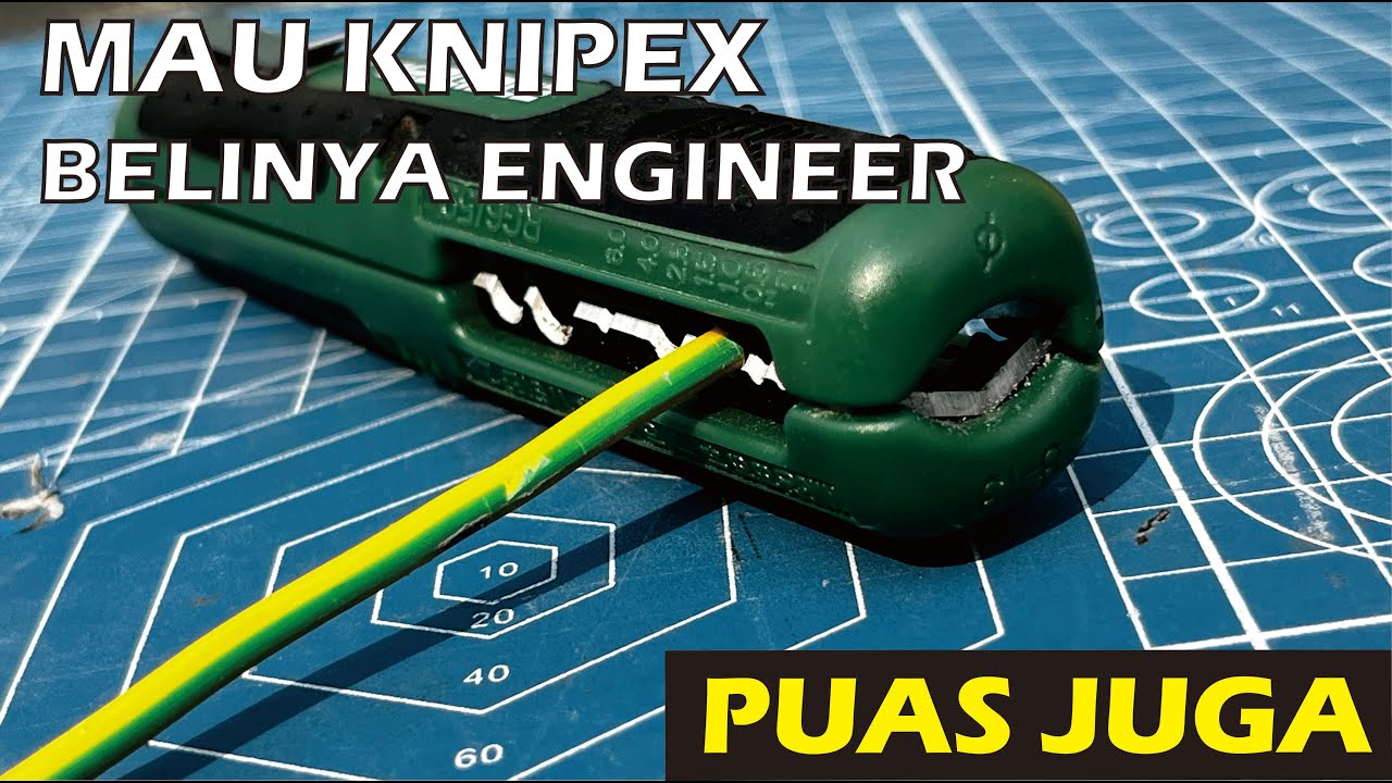 Engineer Wire Striper PAW 21. Kelupas kabel jadi lebih mudah, khususnya untuk instalatur listrik