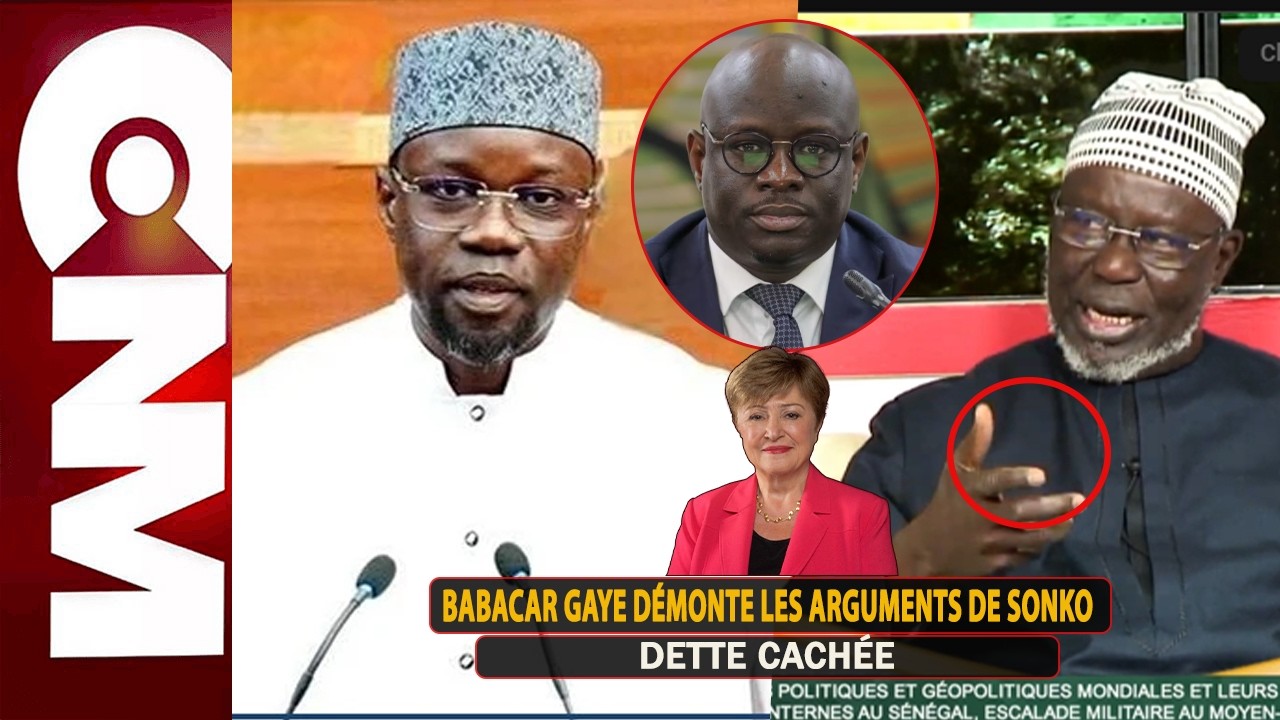 Dette cachée : Babacar Gaye démonte les arguments de Sonko et ses ministres Cheikh Diba et Sarr