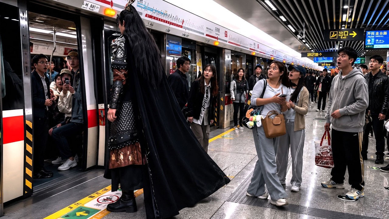 HANDSOME & ELEGANT! This Giant Hanfu Cosplay Looks Unreal! People's Reactions ❤️