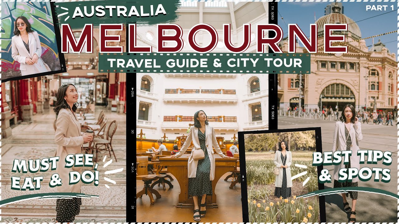 MELBOURNE AUSTRALIA Walking City Tour: MUST See & Do + BEST Food & Travel Guide! | Sophie Ramos