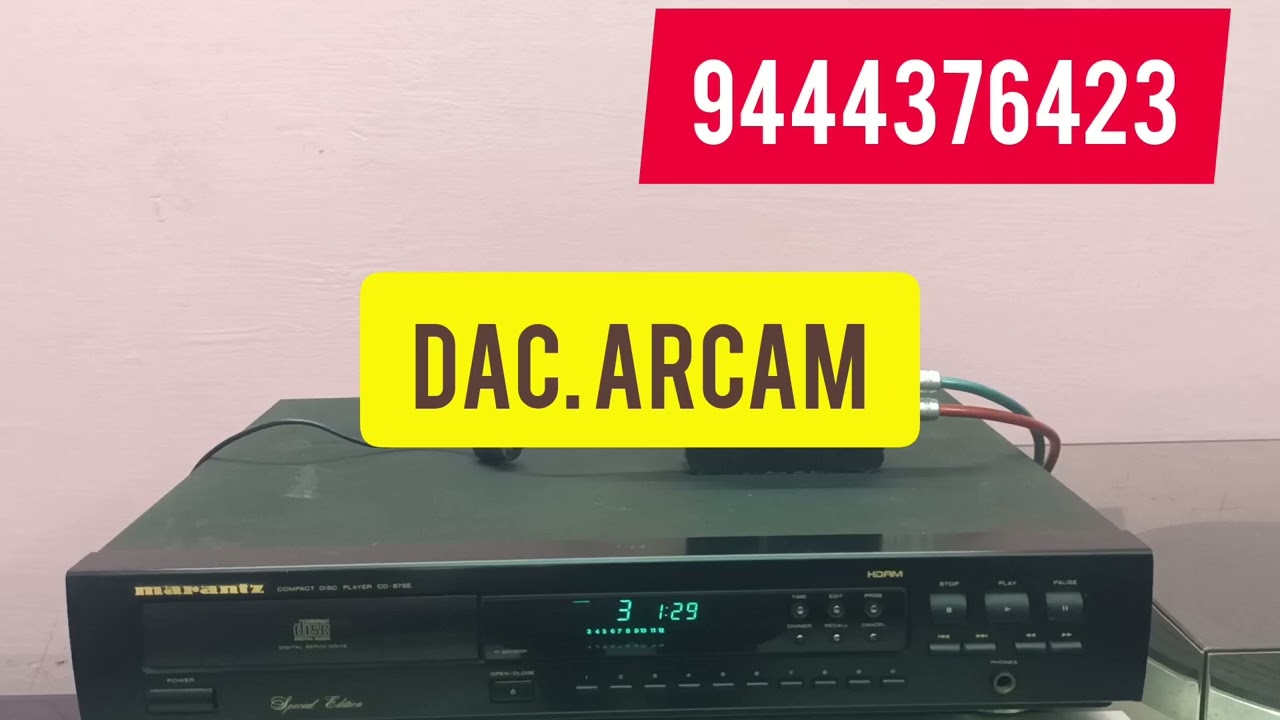 Arcam dac made in england digital to analog converter  stereo.salem paulsimon