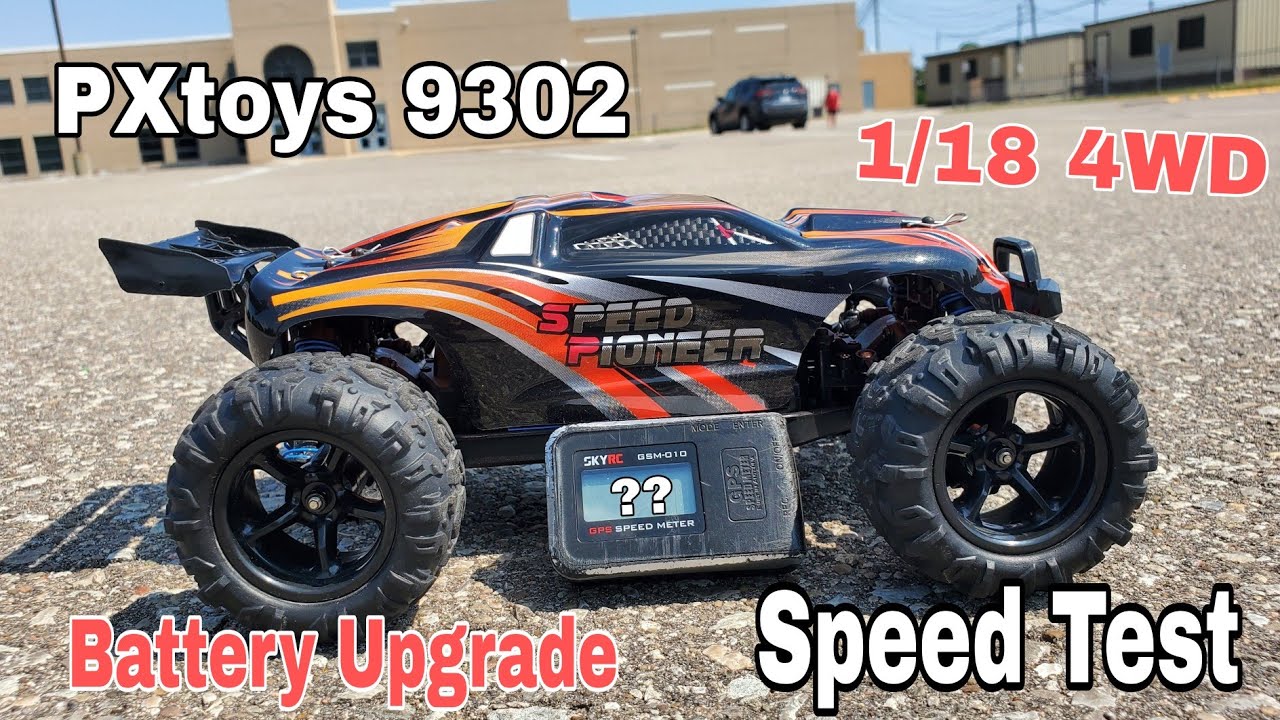 PXtoys 9302 Beginner RC Buggy  Speed Test!! (Battery Upgrade)