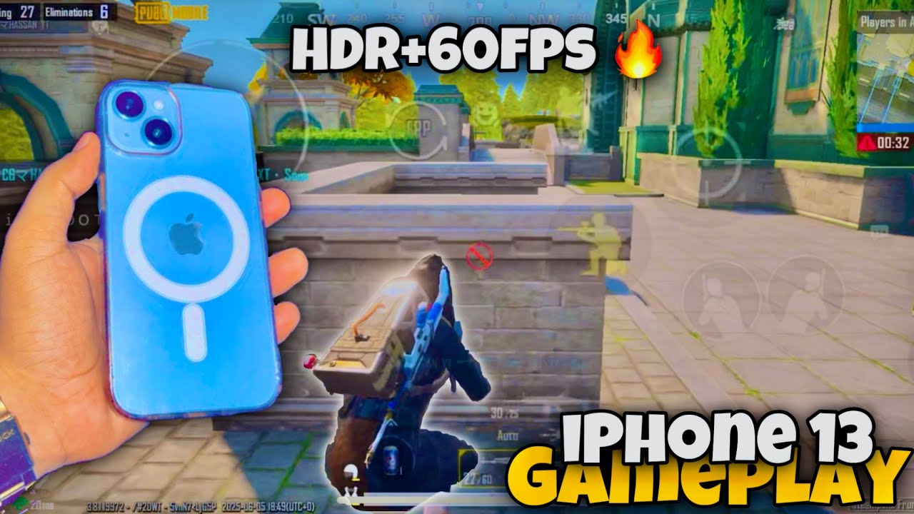 iPhone 13 Pubg Mobile HDR+60fps 🔥 Livik Gameplay IOS 18.5 New Update 3.7 ☠️ || Op Hassan YT