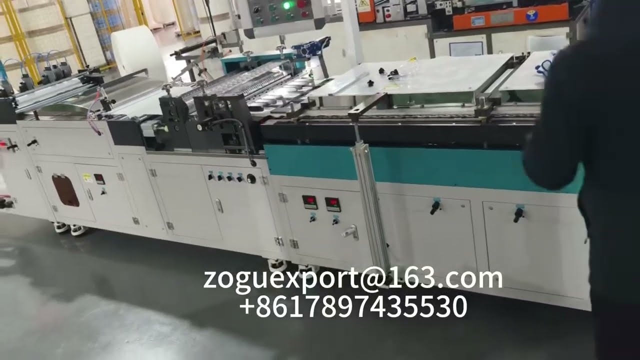 Automatic high speed filter paper rotary pleating machine #pleatingmachine