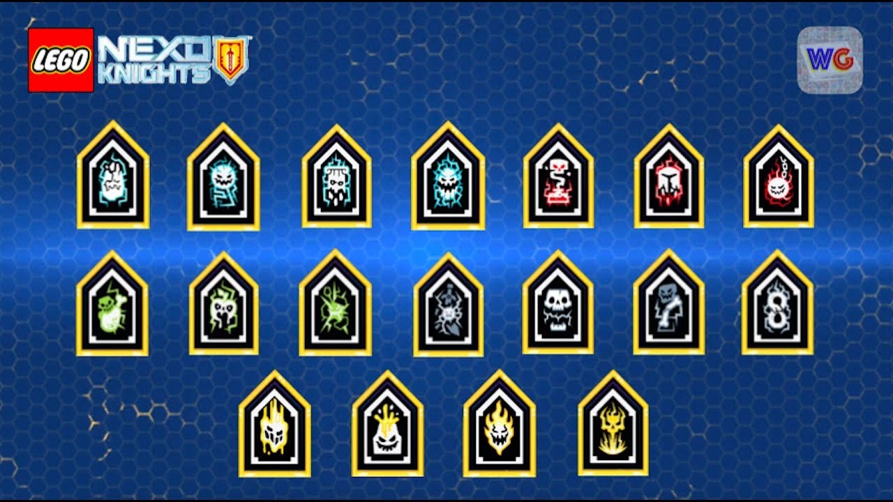 LEGO Nexo Knights Merlok 2.0 - Summer Gift - All Forbidden Shields Scannable