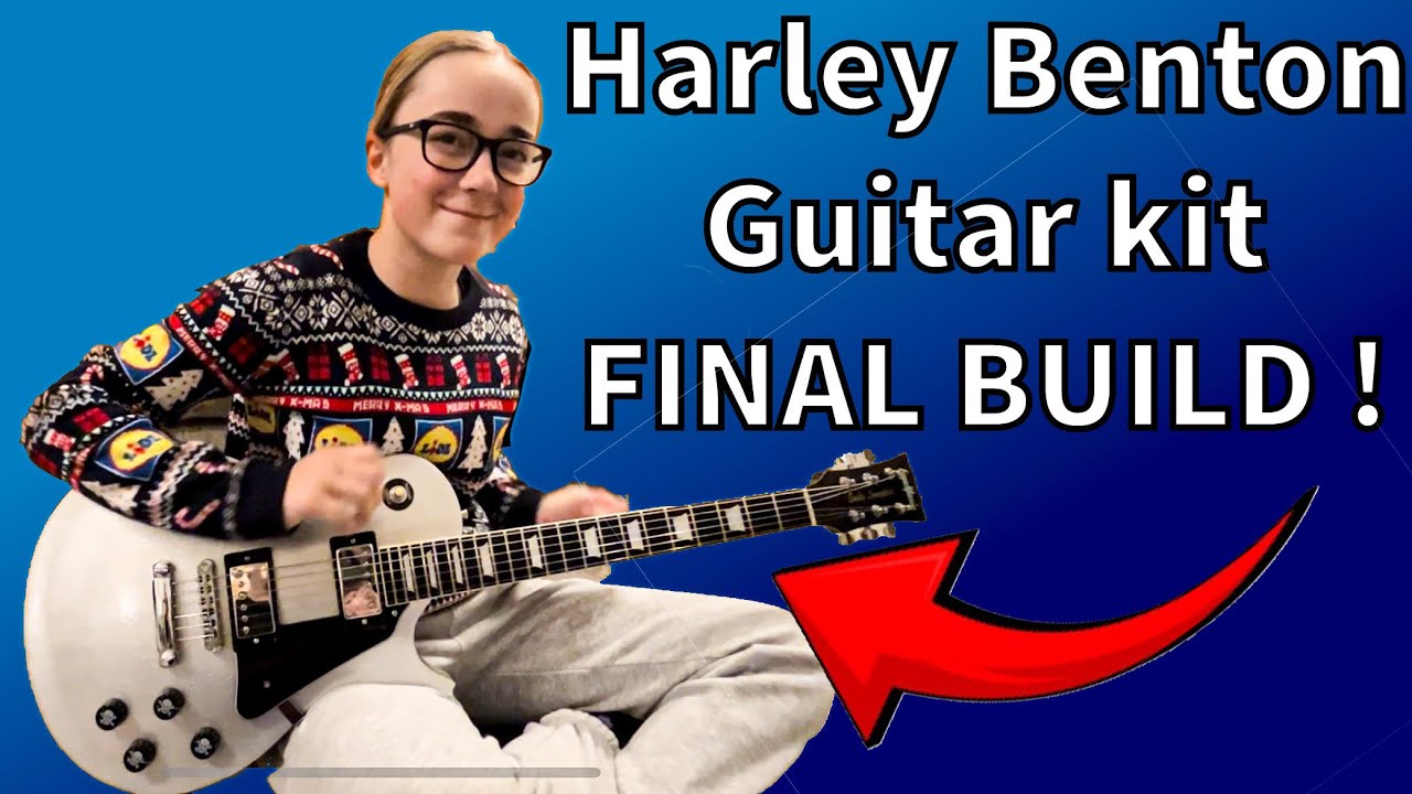 Putting together my Harley Benton Single Cut DIY Guitar kit from Thomann !! How to - ITS EPIC !! 😀😀