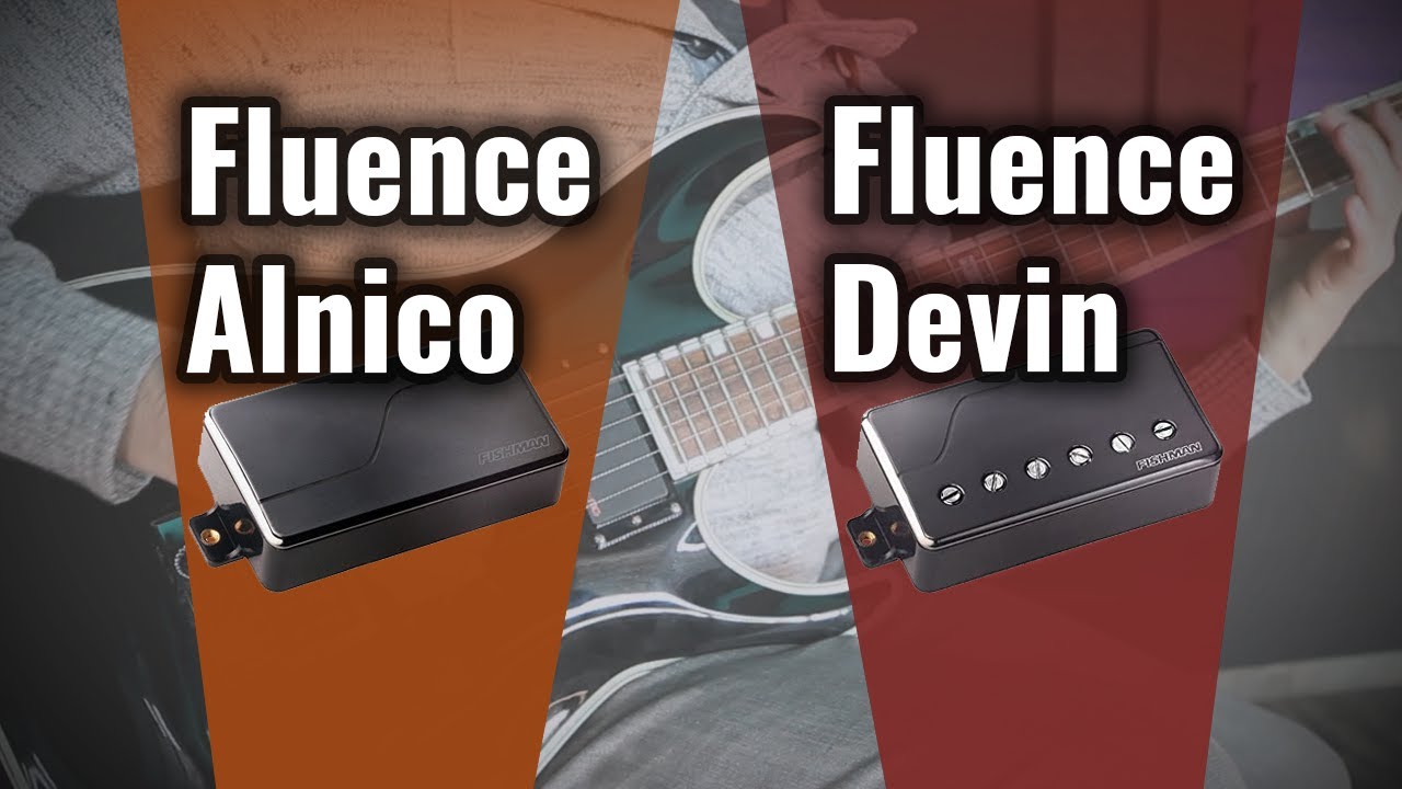 Fluence Devin Townsend battles Fluence Modern Alnico \\ Comparison of Fishman guitar pickups (METAL)