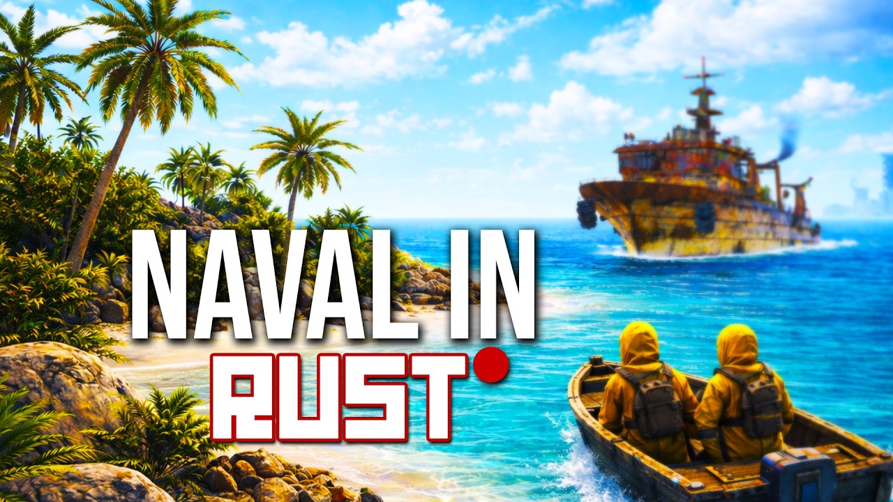 NAVAL je v RUSTU! 🚢🏝️STREAM CZ/SK RUST ☢️