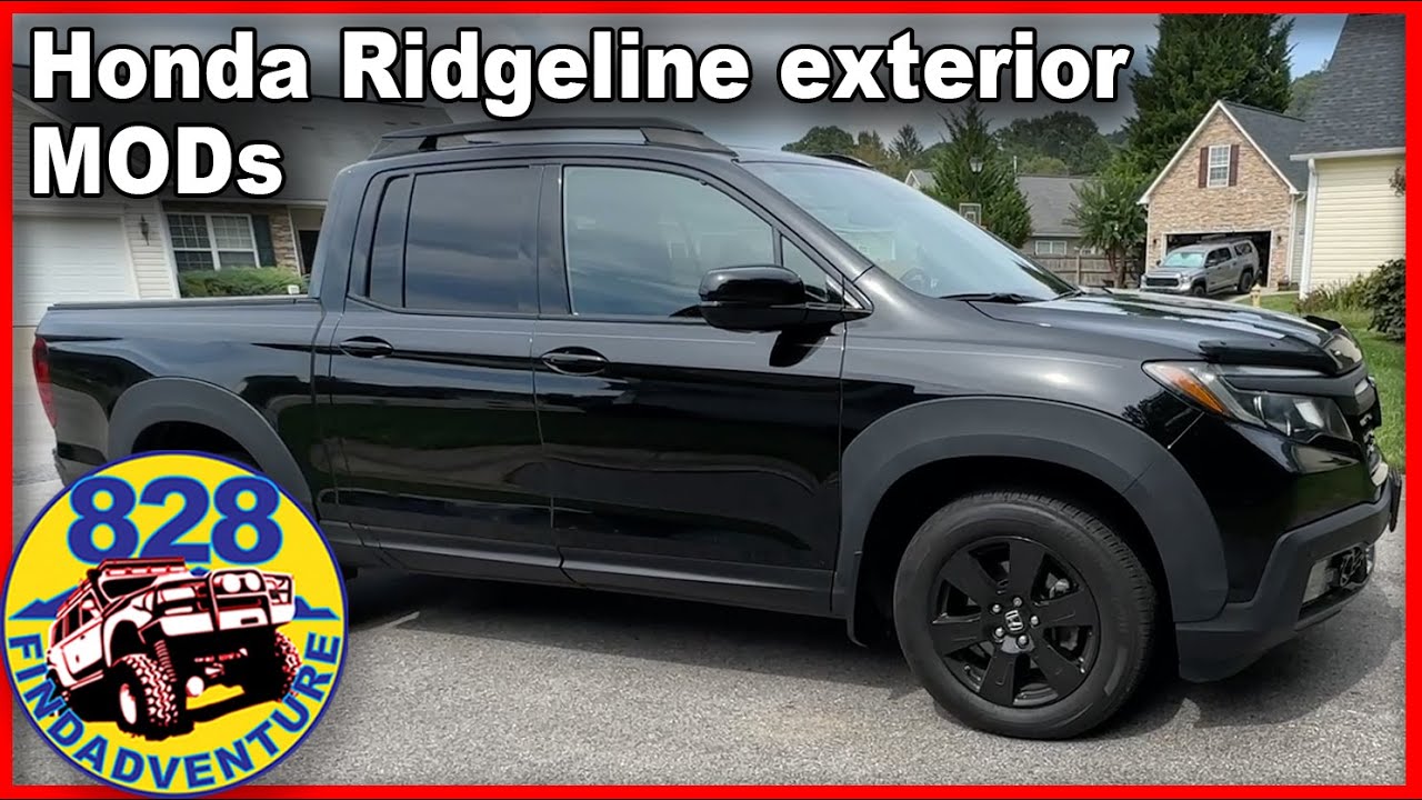 Honda Ridgeline exterior mods, Flares, fog lights, Dual Horn, Tinted Emblem, Bumper Removal, etc.