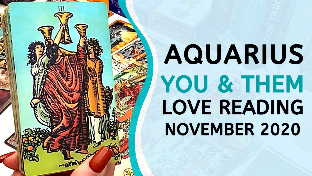 AQUARIUS LOVE ❤️ Who is This Other Person?!? ~ You & Them Tarot Reading November 2020