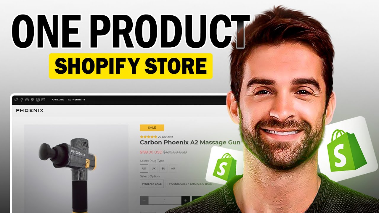 Как создать магазин Shopify с одним товаром за 14 минут