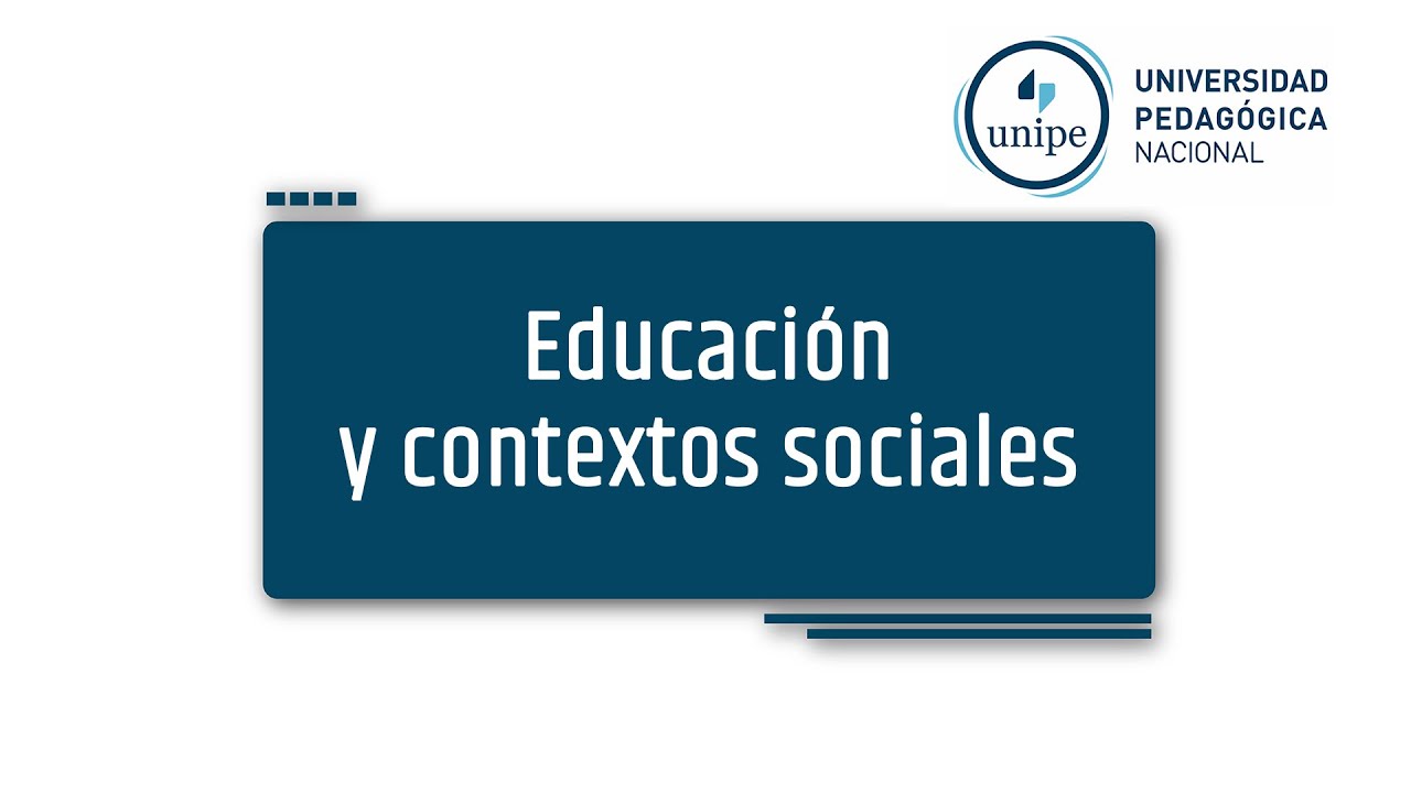 Educacion y contextos sociales por Emilio Tenti Fanfani