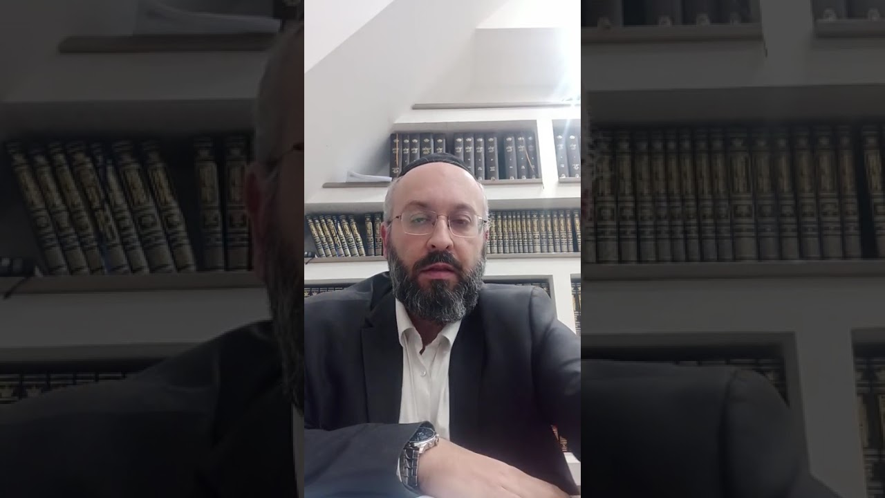 Rav Gabriel Hazan - Halacha Brakhot Siman (9) קס''ז