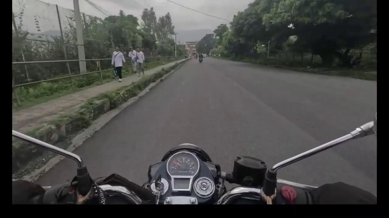 Aesthetic Bike Ride in Pokhara | No Music, Just Road  #livestream #asmr #travel #channelpromotion