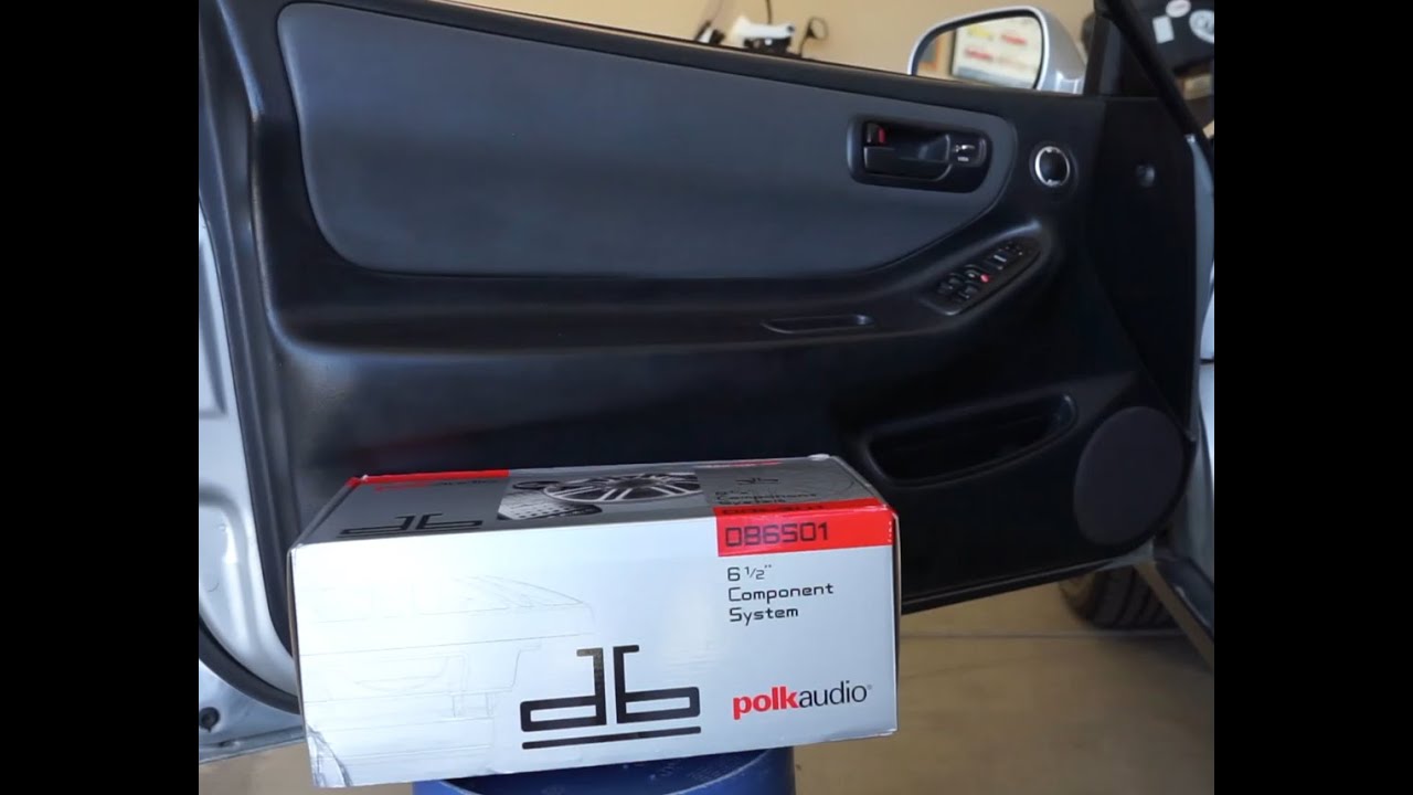 Пошаговая модернизация компонентной акустической системы Acura Integra OEM 1993–2001 гг.: Polk DB...