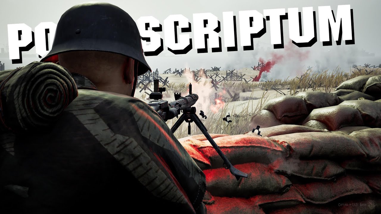 Post Scriptum Utah Beach Trench Fight - 4K