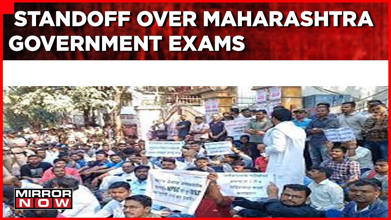 MPSC Aspirants Protest In Pune Against New Exam Pattern | Latest Update | English News | Mirror Now