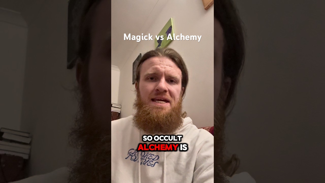 Magick Inflates. Alchemy Refines. #magick #alchemy #occult #shadowwork