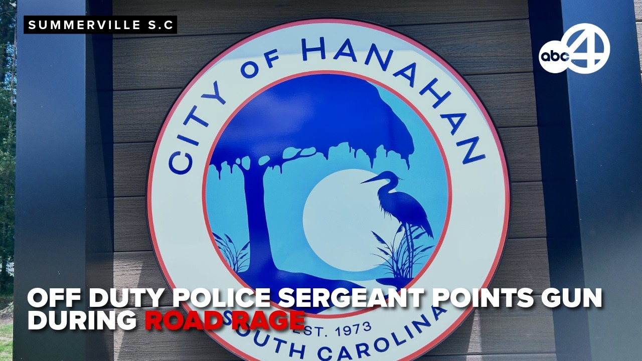 Former Hanahan police sergeant arrested for flashing gun in road rage incident