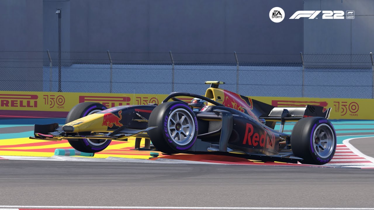 F1 22 ] F2 21 Hitech Grand Prix Racing Racing Around Abu Dhabi