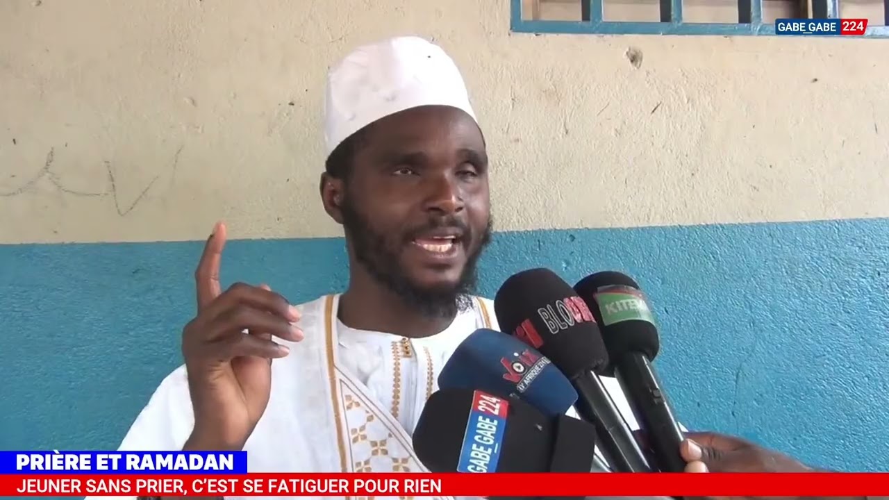 Jeûner sans prier, c'est se fatiguer pour rien message de l'imam alkhaly facinet Sylla Aux
