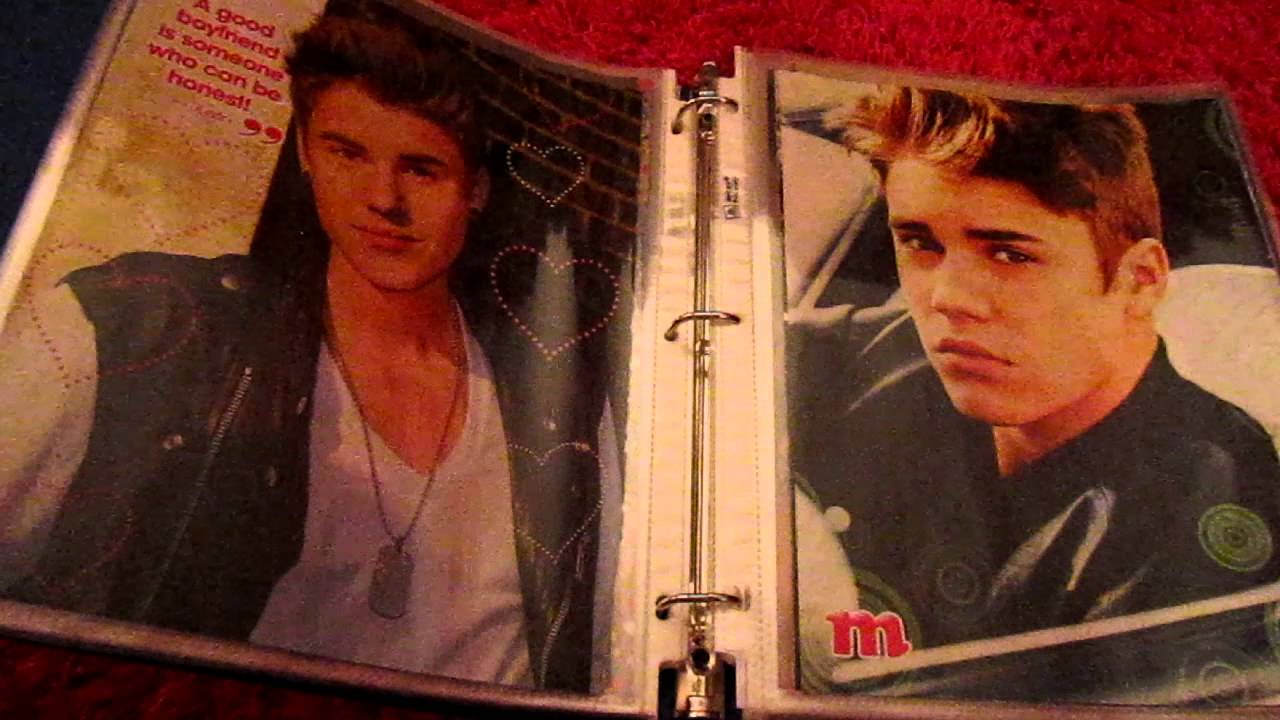 My Justin Bieber Stuff!