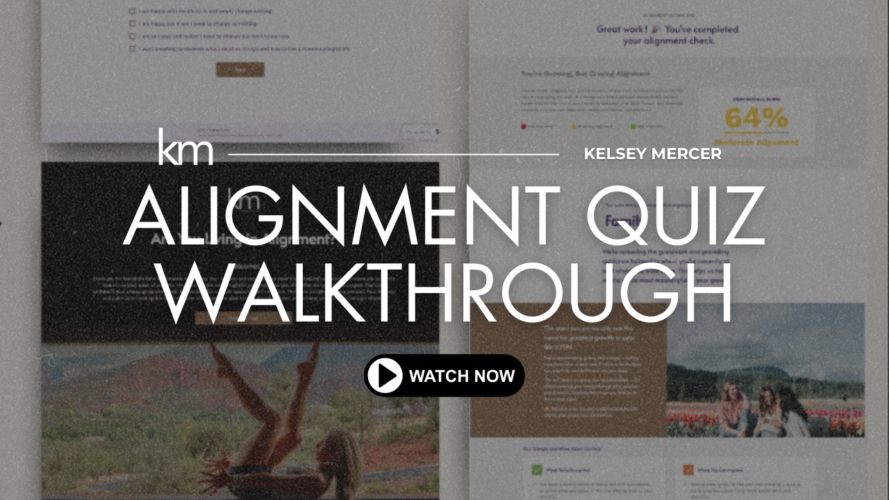 Alignment Quiz Walkthrough