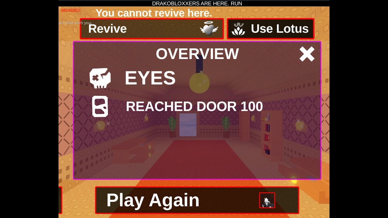 How to reach Door 100 in DOORS' Retro Mode!