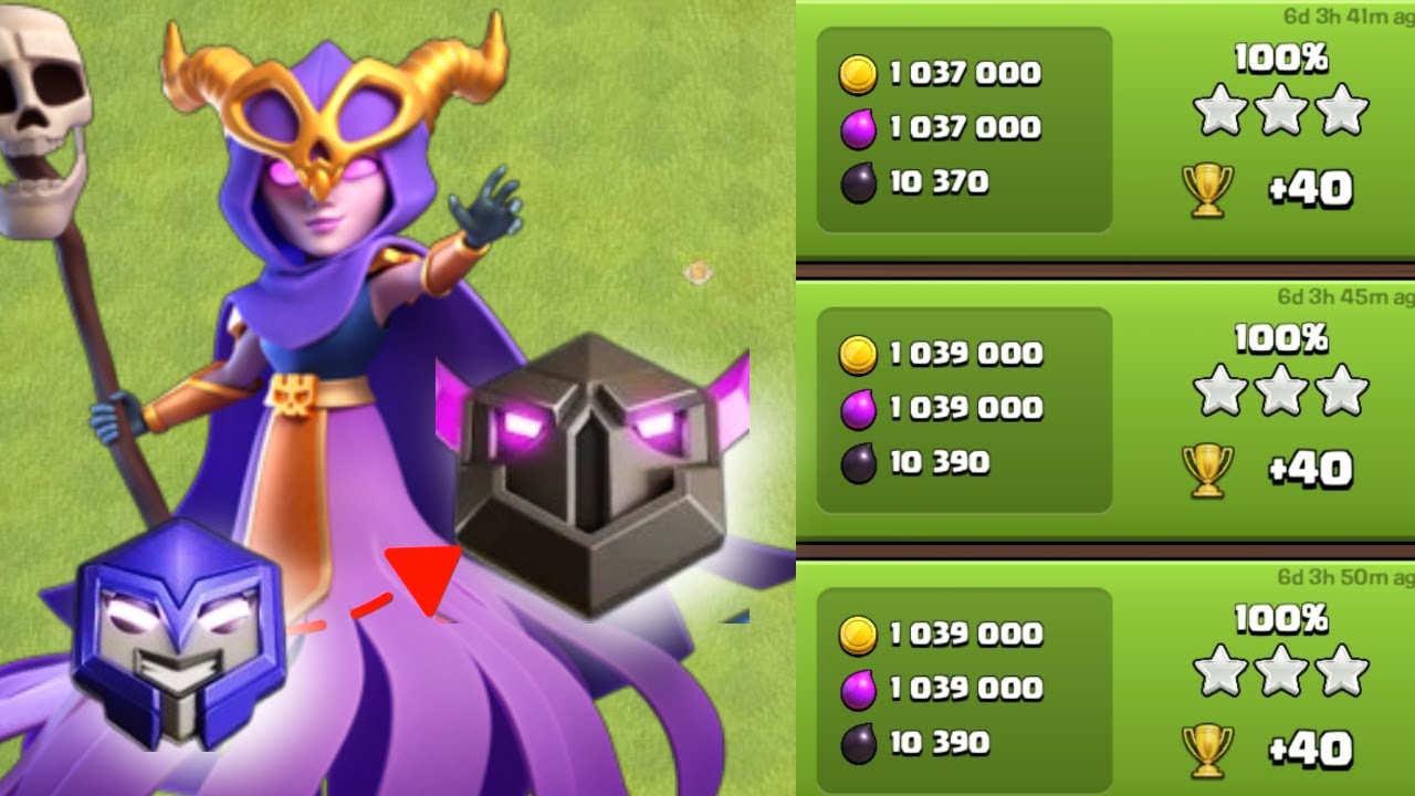 Th14 Super Witch Attack | Dominate Rank mode