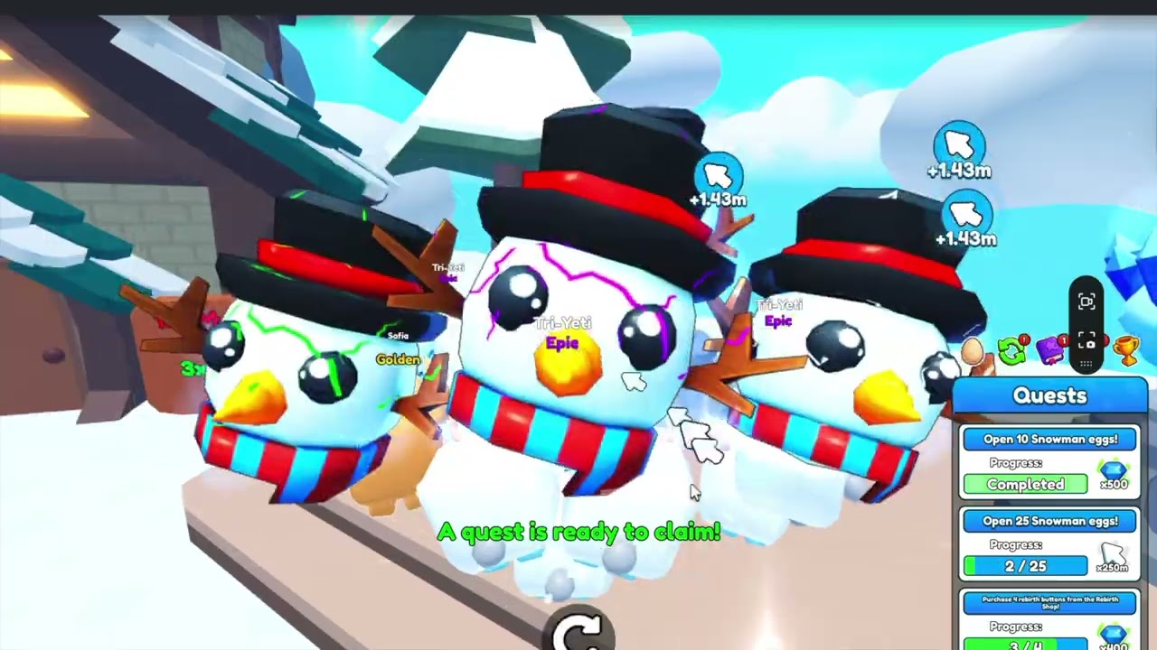 From Noob to Noobish.  Tap Simulator Lightning Egg Event